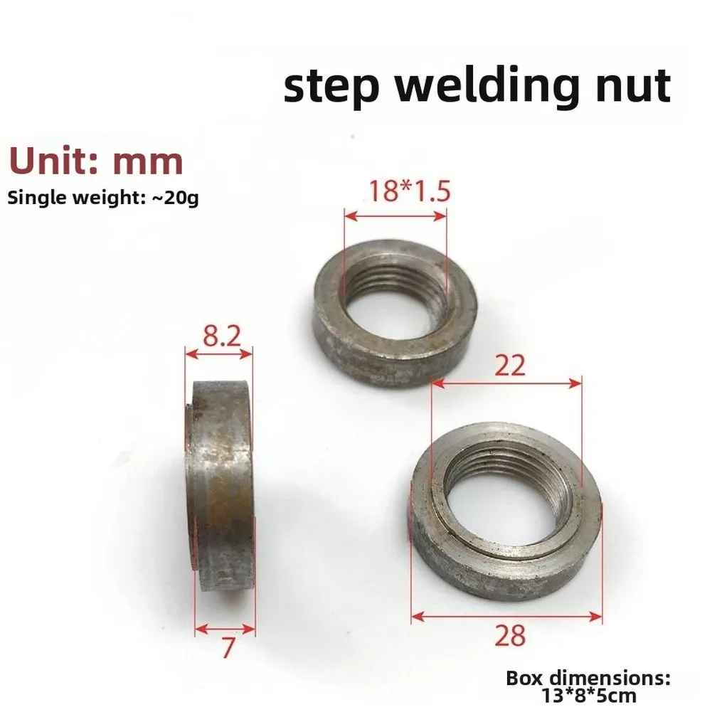 For Gym Maintenance Step Weld Nut Compact Fastener Installation Solution Fitness Equipment Fitness Equipment Nut