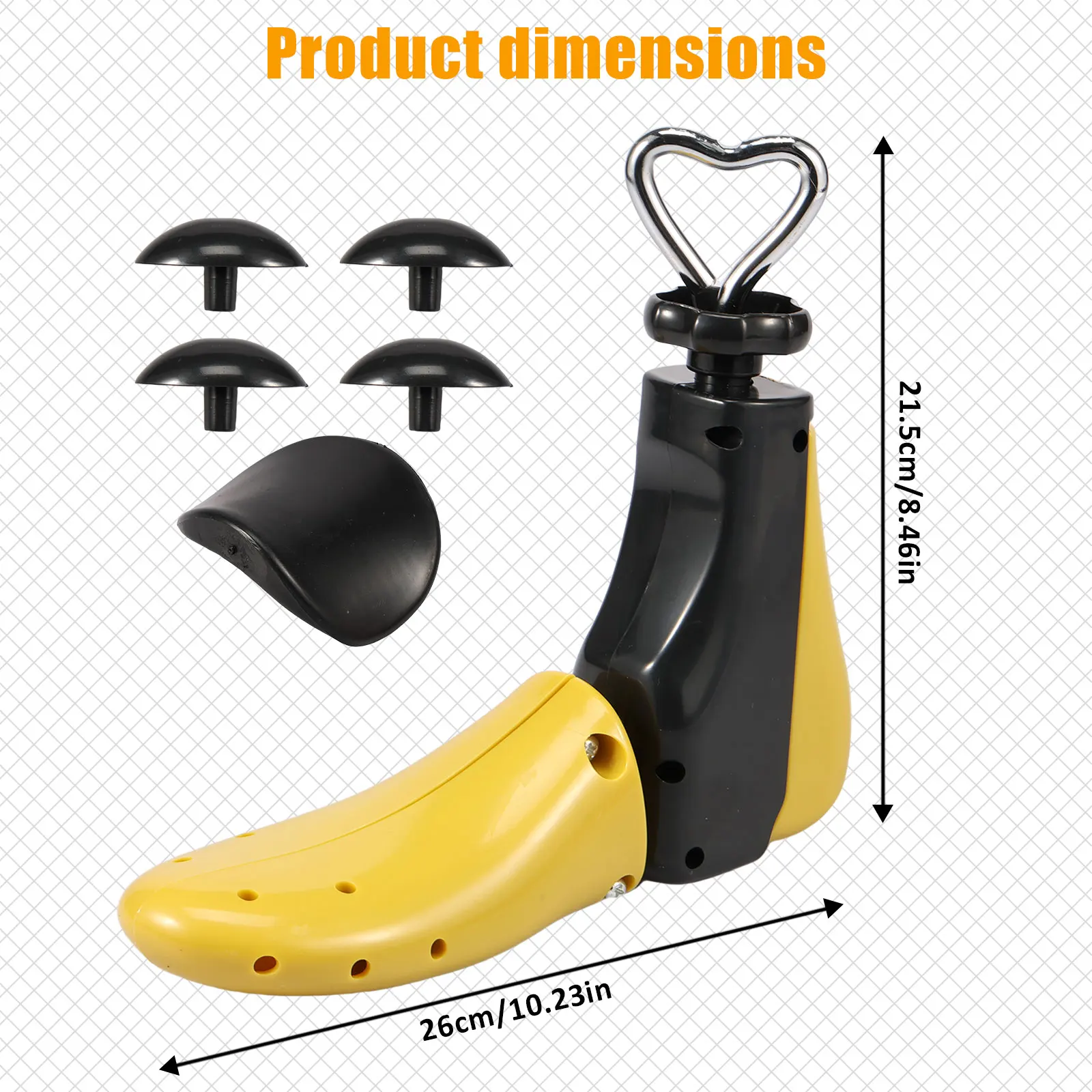 Shoe Stretcher Shoe Trees Expander Adjustable Length Portable Universal Anti-deformation Men Women Boot Shoe Stretcher