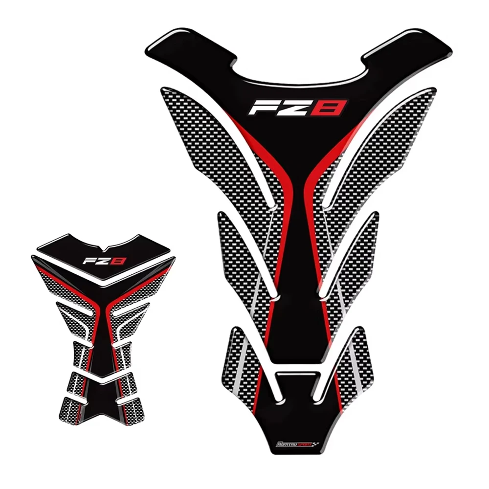 3D карбоновый бак мотоцикла, защитная наклейка, наклейки для Yamaha FZ8 Fazer FZ 8, бакпад