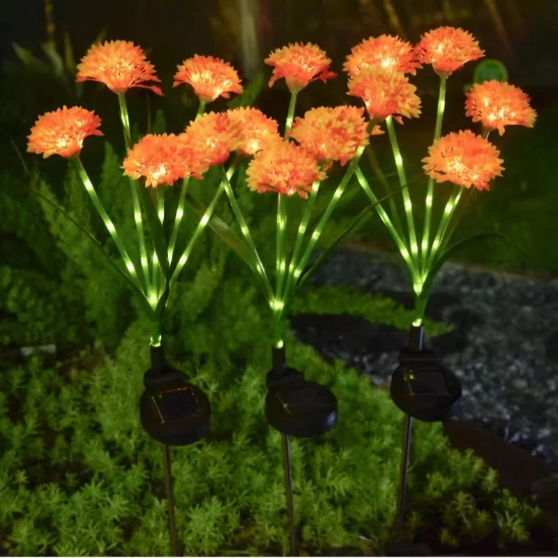 6 Heads Honeycomb lantern Solar Pile Light, Solar Garden Light, Outdoor Waterproof Terrace Porch Backyard Garden Passage