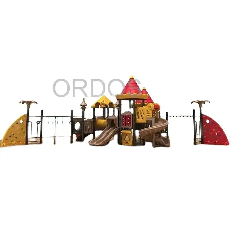 Manufacturer Amusement park children plastic Outdoor Playground