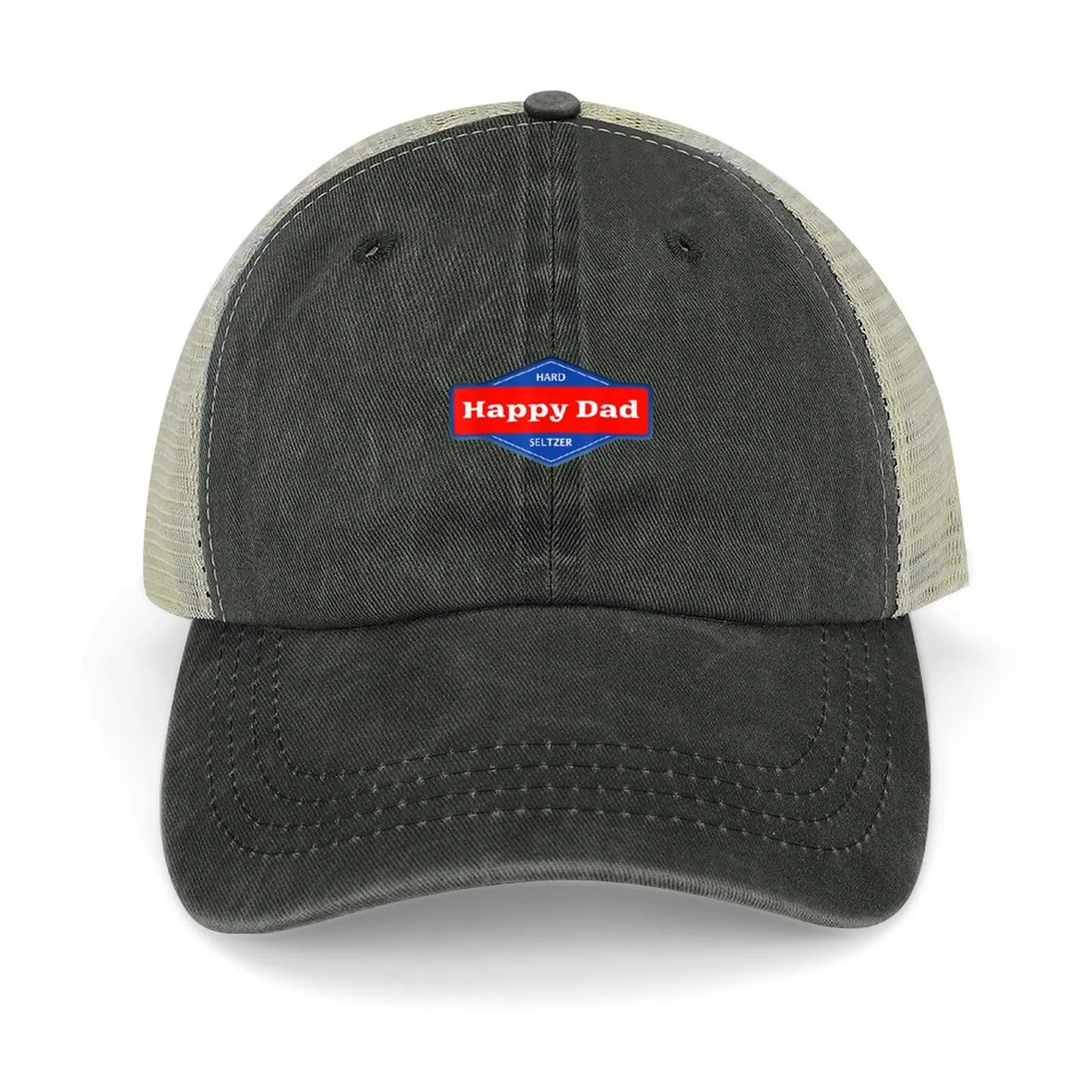 

Happy Dad Seltzer Baseball Cap Custom Cap Hat Man For The Sun Trucker Hat Bobble Hat Men's Luxury Women's