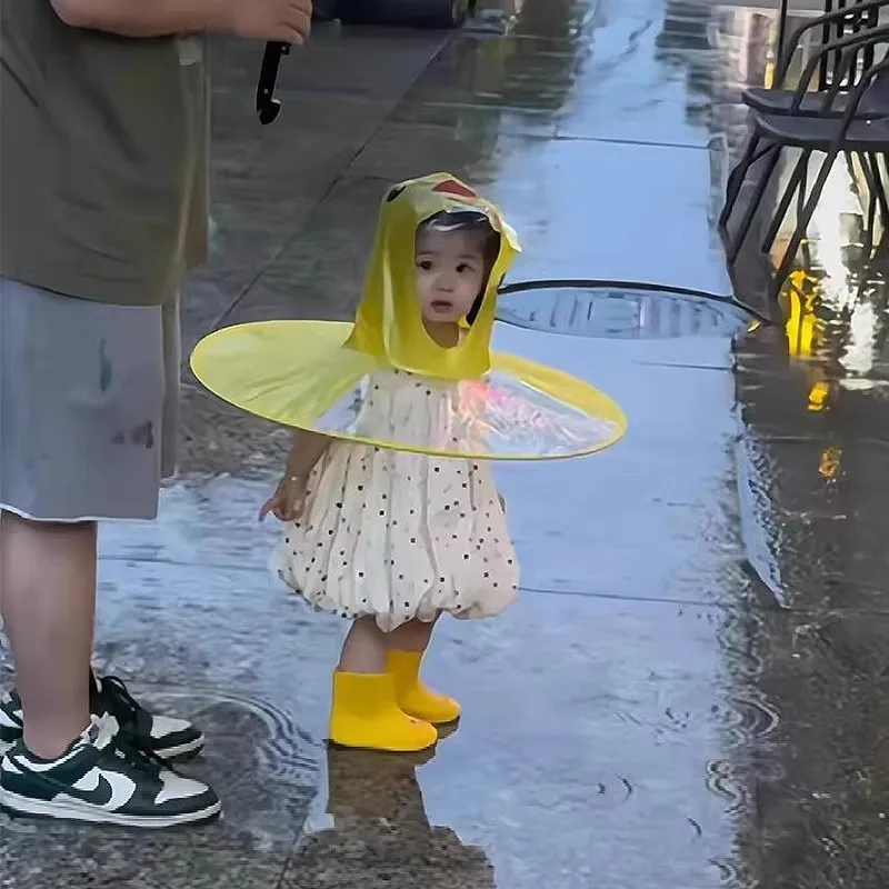 2025-criancas-portatil-guarda-chuva-de-chuva-chapeu-dobravel-ao-ar-livre-pesca-guarda-sol-a-prova-dwaterproof-agua-acampamento-headwear-criancas-chapeu-de-chuva-guarda-chuva