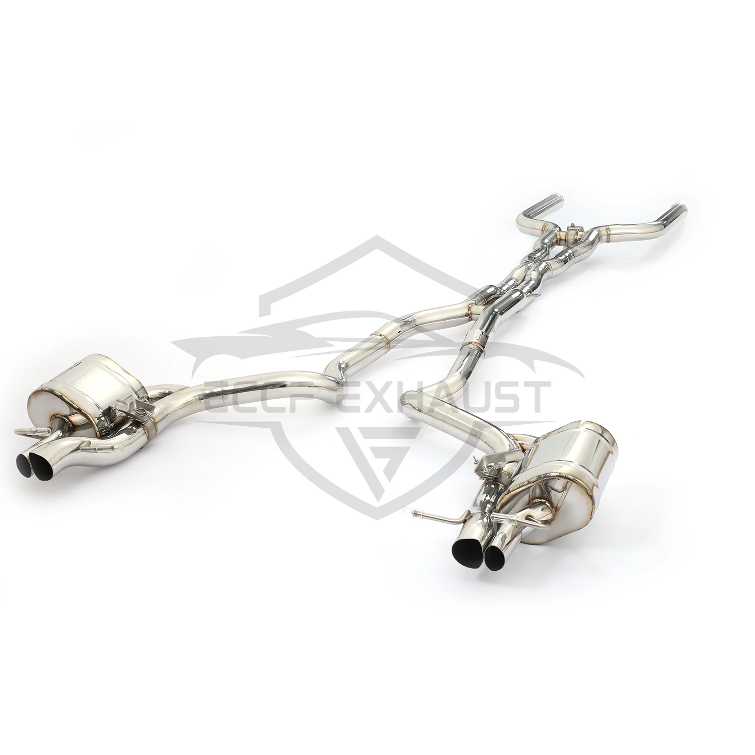 

Выхлоп Catback из нержавеющей стали с электронным управлением для Mercedes C63 C63s AMG W205, свободно регулируемый звук