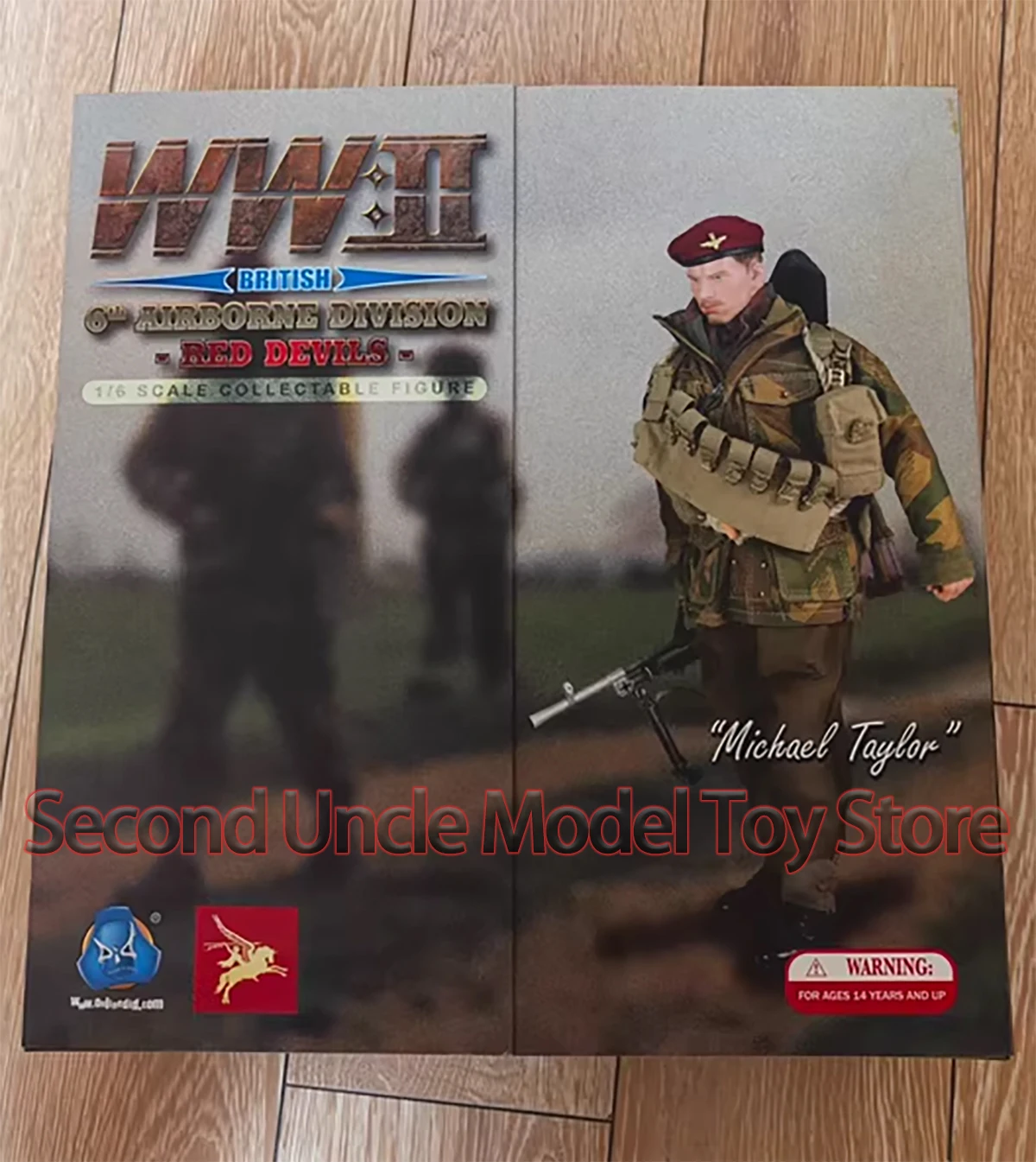 

DID K80052 1/6 WWII Red Devils British 12'' Male Soldier Military Action Figure Full Set Collectible Model Toys Gift