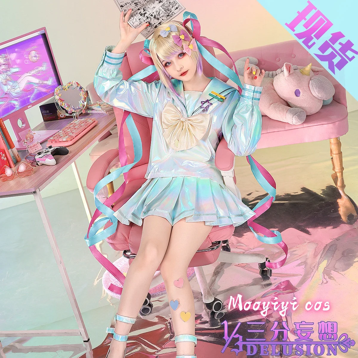 

IN STOCK Ame Chann Cosplay costume Halloween costume Christmas Costume Role Playing Party Comic S-XL 2026 Newly Game Overload