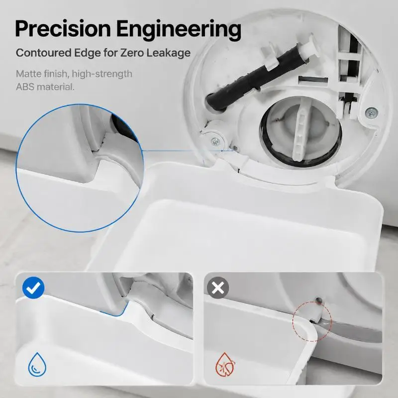 HOT Washing Machine Drain Water Collection Tray Prevents Overflow On Laundry Room Floor Clean Laundry Room Water Collection Box