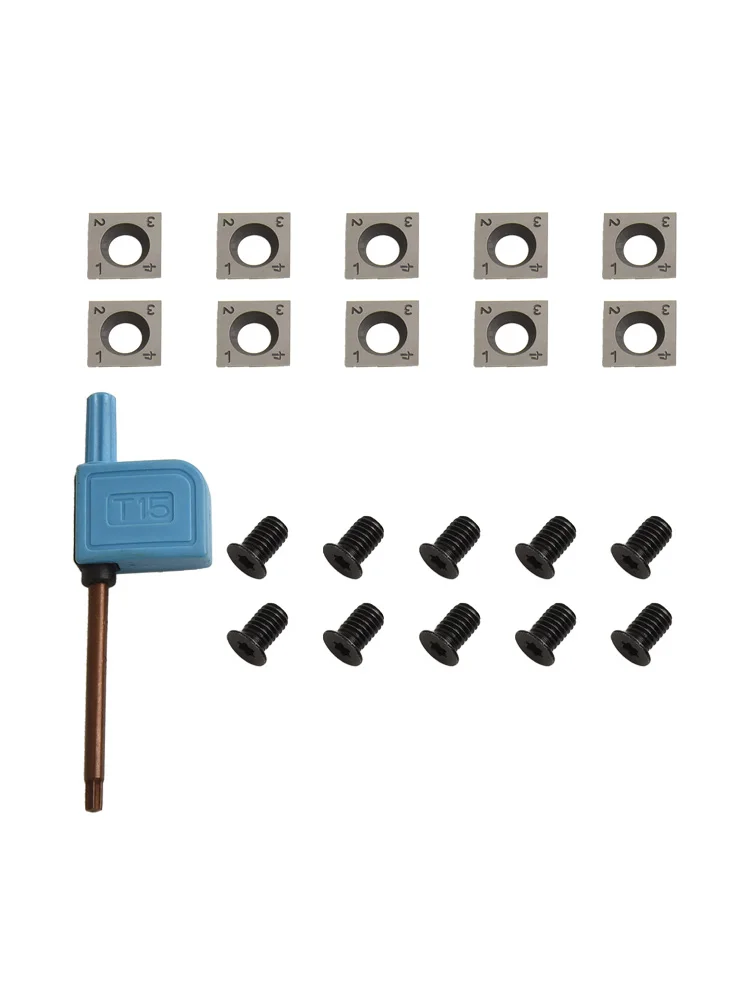 For Woodworking Tools Replacement Blade Carbide Cutter Inserts for lathe Turning Accessories 30 Degree Cutting Angle