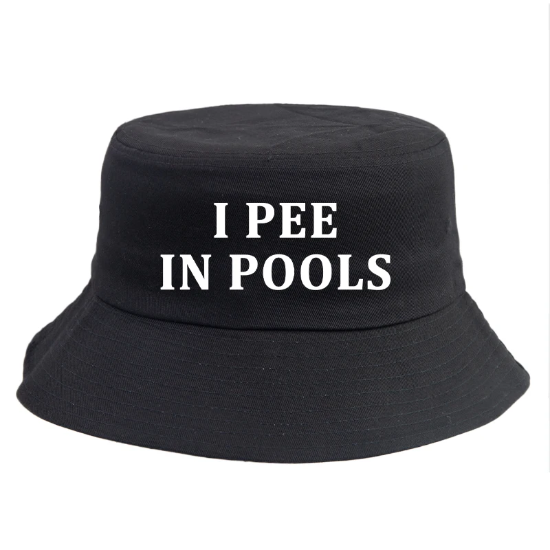 Big Size 60-63cm Bucket Hat Big Head Funny Sarcastic Letter Print Panama Cap Men Women Summer Beach Pool Party Gag Gift Hat