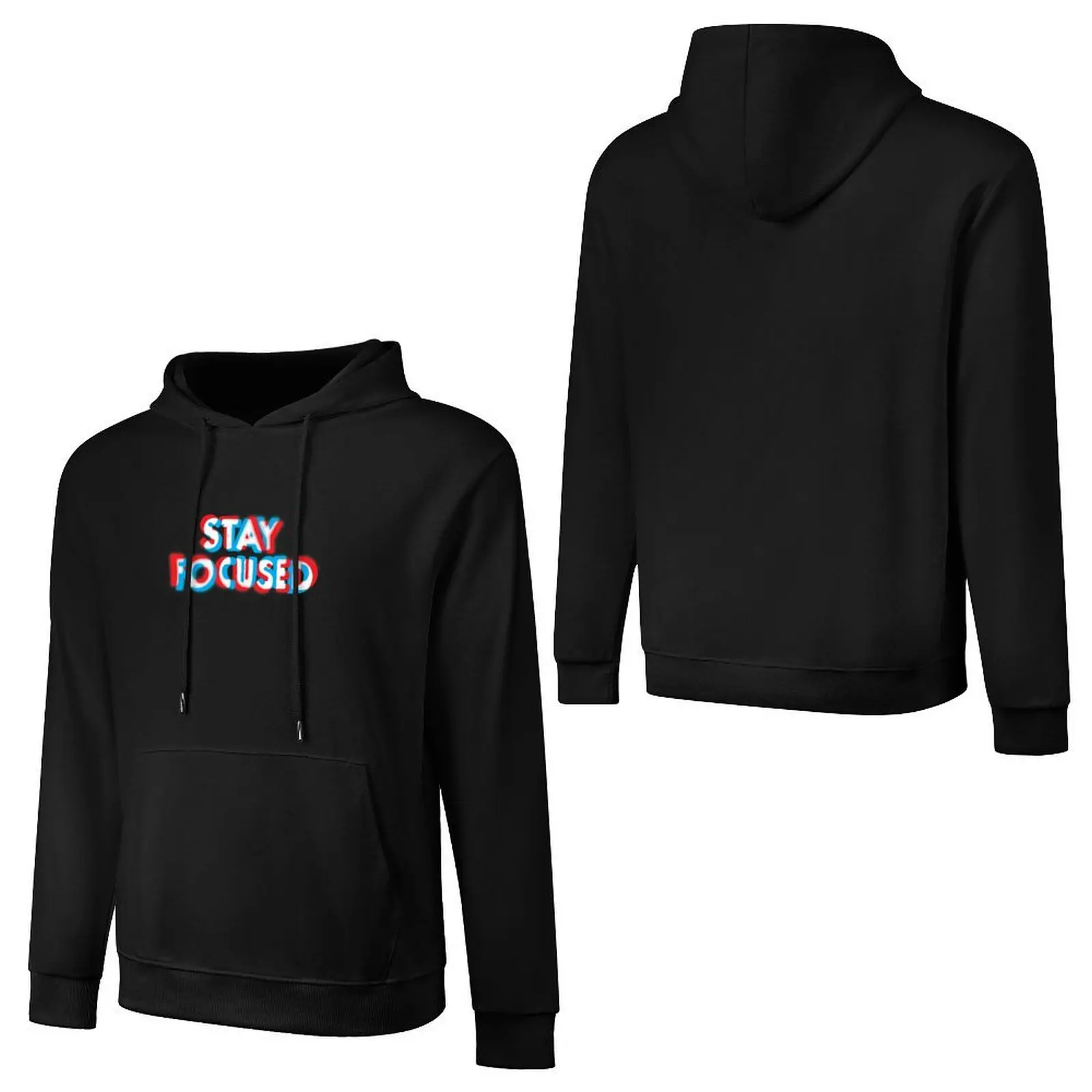 Stay Focused Pullover Hoodie men clothing winter clothes autumn new in hoodies & sweat-shirt