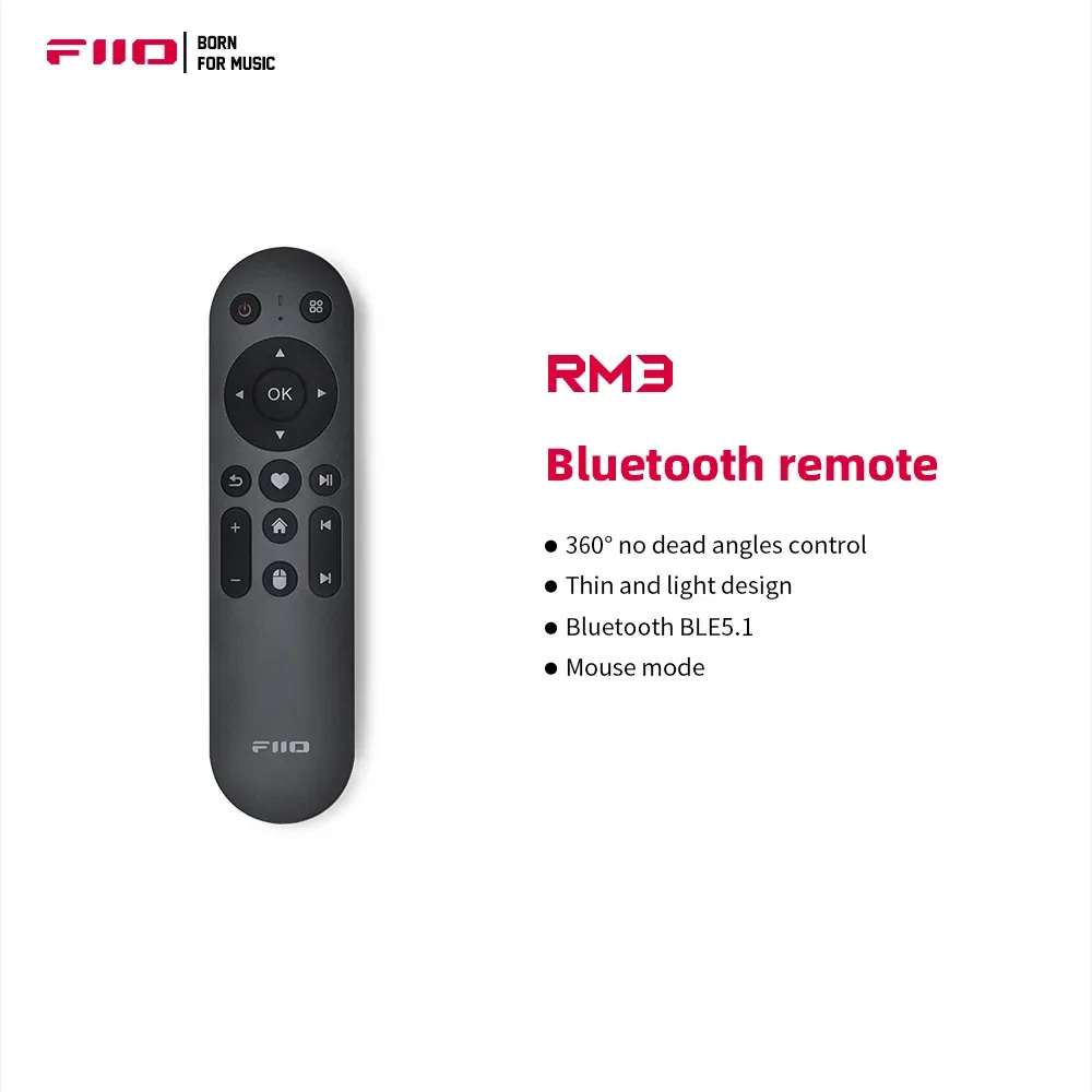 FiiO RM3 Bluetooth Remote Control for FiiO R7/M11Plus/M15S/M11S