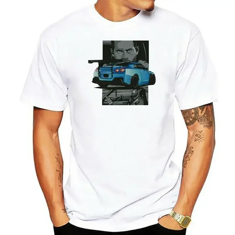 Movie T-shirt Furious 8 Fashion T Shirt Men Paul Walker Fast Furious Women Men O-Neck T-Shirt Casual Short Sleeve T Shirt