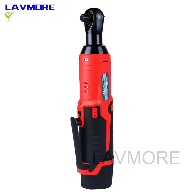 

40NM Cordless Electric Wrench 12V 3/8 Ratchet Wrench set Angle Drill Screwdriver to Removal Screw Nut Car Repair Tool 90 degree