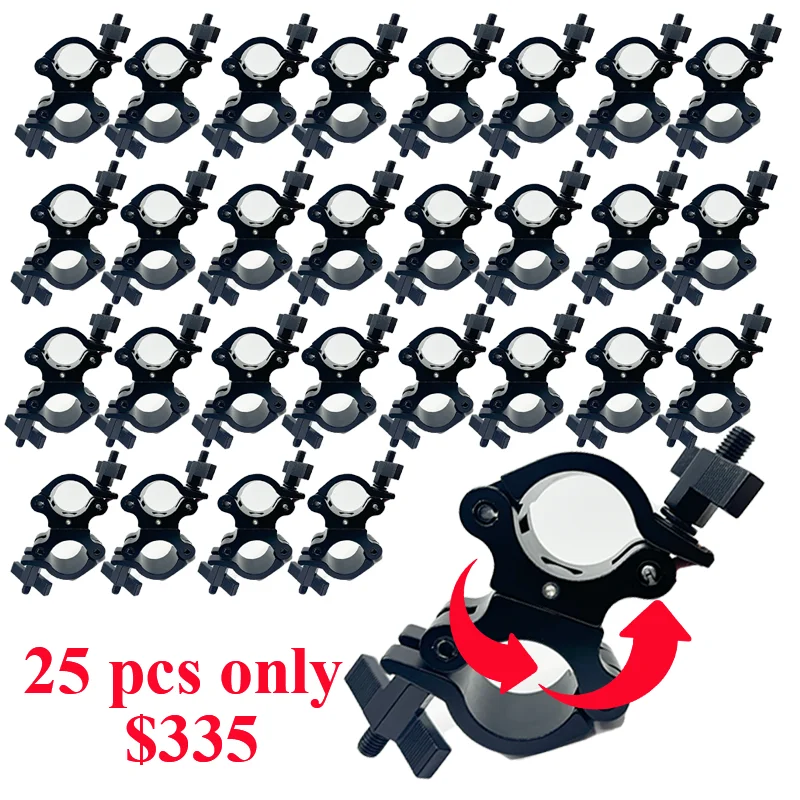 1 Year Warranty TUV Tube44-53MM1.73-2.09in Load250kg Capacity Quick Release Coupler Stage Light Clamp Aluminum Scaffold Clamp