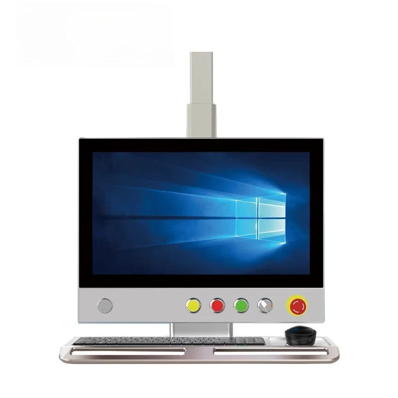 

18.5 Inch Cantilever Industrial Display Aluminum and Magnesium Enclosure Tempered Glass & Resistance & Capacitive Touchscreen