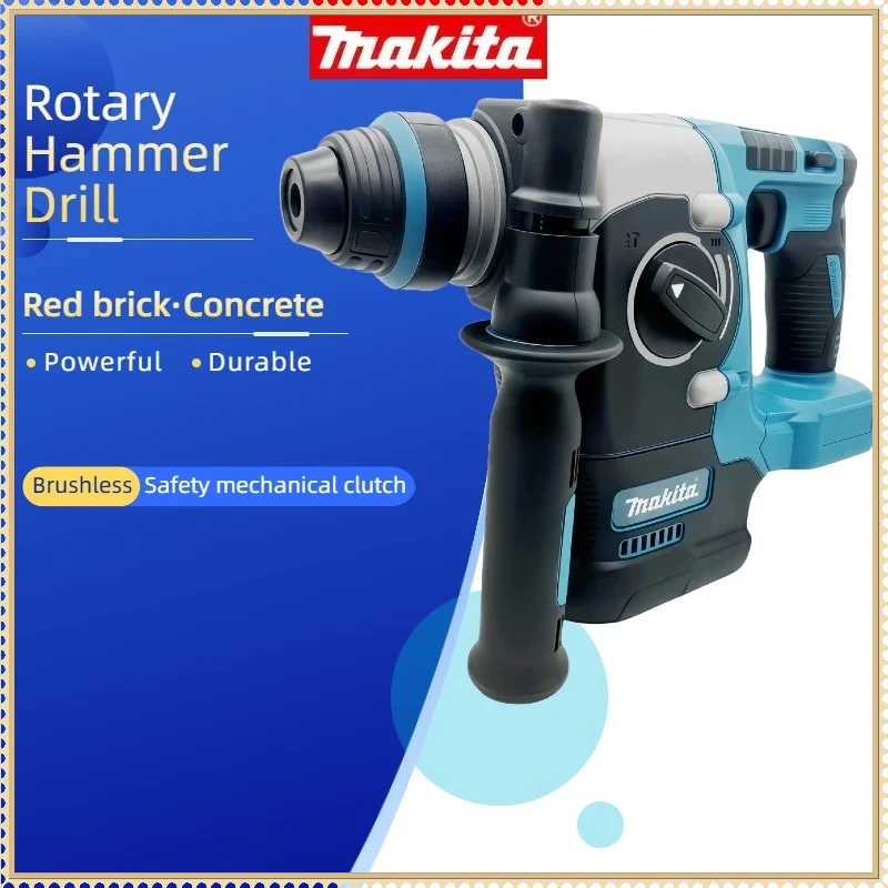 

Makita Brushless Electric Hammer Cordless Hammer Wireless Drills Power for 18V Lithium Battery Tools（only tool）