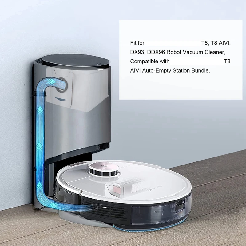 Bolsa de polvo de repuesto para Robot aspirador, accesorios compatibles con Ecovacs X1omni X1turbo T10 Omni