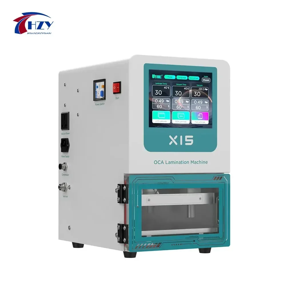2026 UYUE X15 OCA Lamination Defoamer Machine for Mobile Phone Tablet 15 inch Flat Curved Screen Refurbish Repair Tool