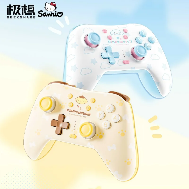 �y�Z�[�����zGeekshare �T�����I �V�i�����[�� �|���|���v���� ���C�����X Bluetooth �Q�[���R���g���[���[ Switch2 PC �p ���킢���V�N�M�t�g