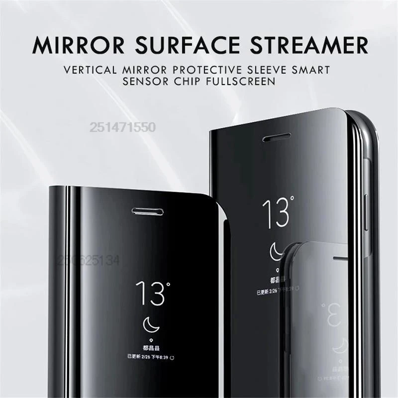 ل Pocco X7Pro حافظة فاخرة ذكية مرآة الوجه حامل جلد مغناطيسي جراب هاتف ل Xiaomi Poco X 7 Pro Poko غطاء خلفي صغير