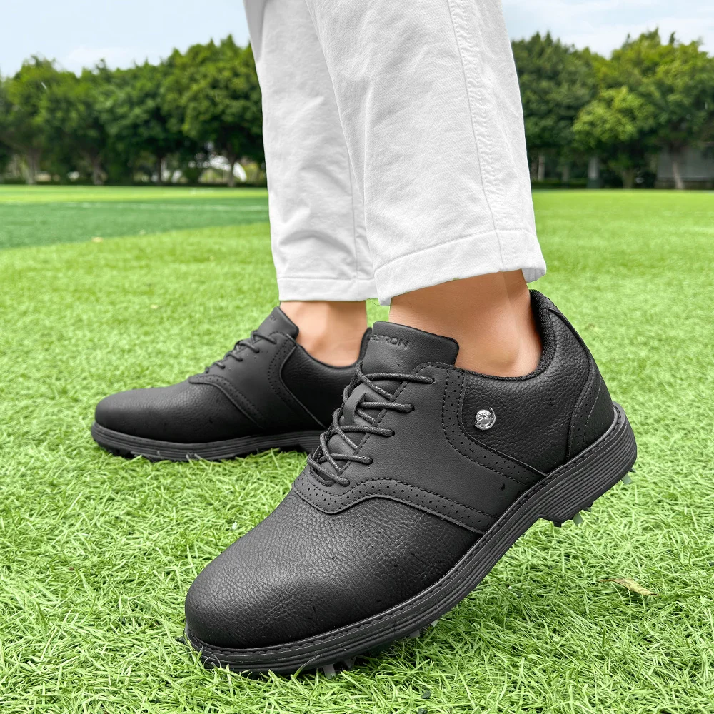 

Luxury Men's Golf Shoes Waterproof Golf Shoes Professional Non-slip Walking Shoes Outdoor Casual Sneakers