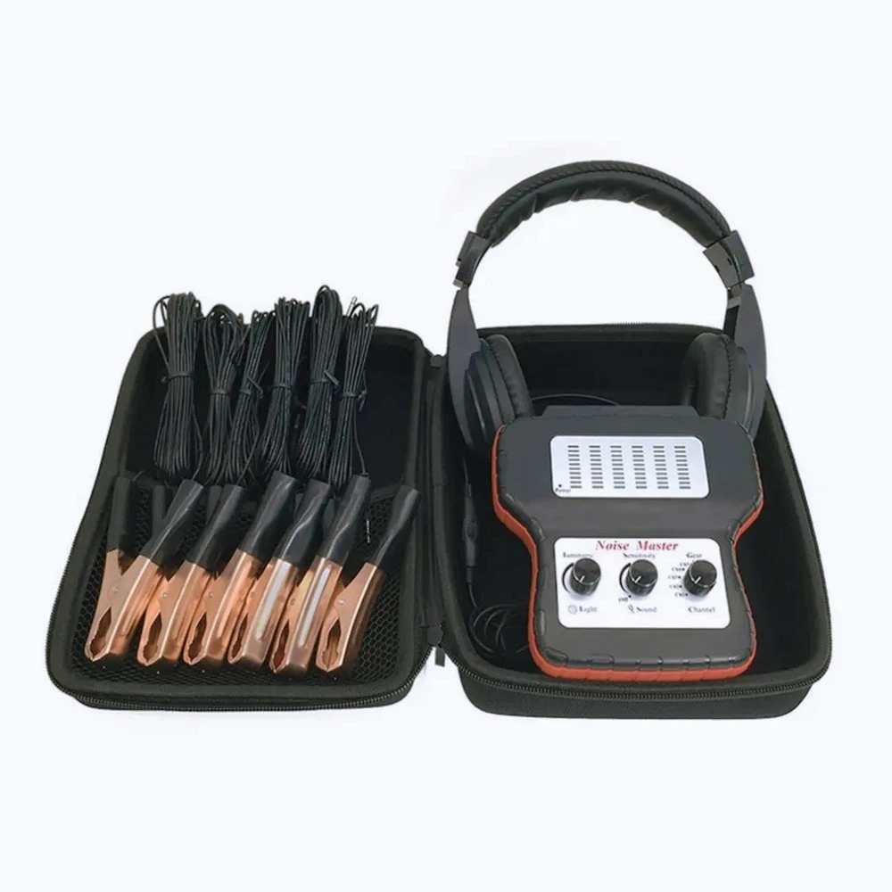 

ZC-Multi-Channel Automotive Electrical Stethoscope Noise Detector Car Finder Diagnostic Detect Listening Device With Headphone