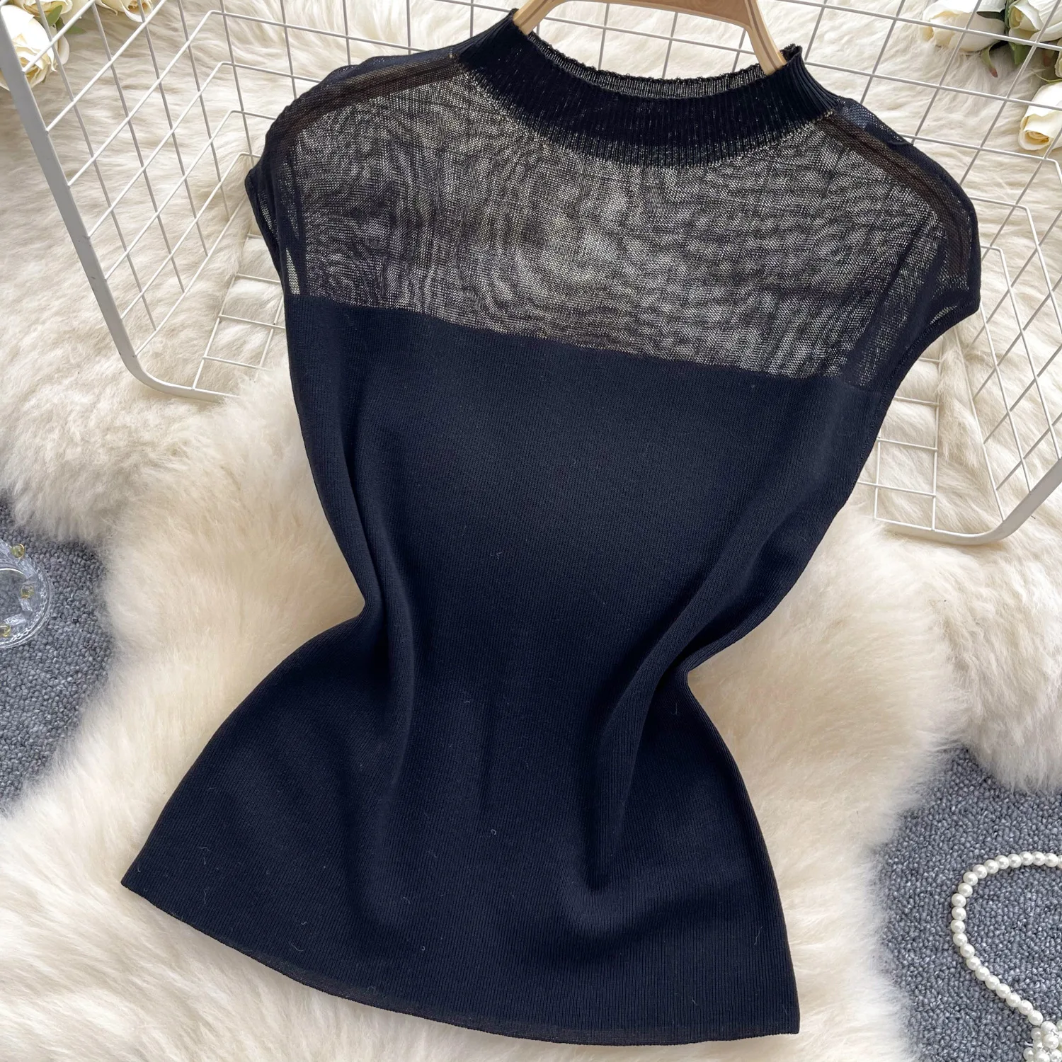 

J629 Прямая поставка, синяя, розовая, белая, черная, желтая одежда, красивая женская одежда для девочек, пуловеры, вязаный свитер с высоким воротом