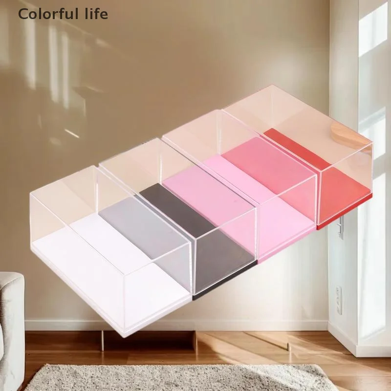 1Pc High Quality Acrylic Storage Box Handy 1/43 Diecast Model Car Display Unit DIY Dust-Tight Rack Toy - Image 4