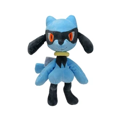 New Pokemon Riolu Kawaii Soft Plush Toys Cute Anime Pocket Monster Stuffed Animals Peluche Dolls Birthday Festivals Gifts