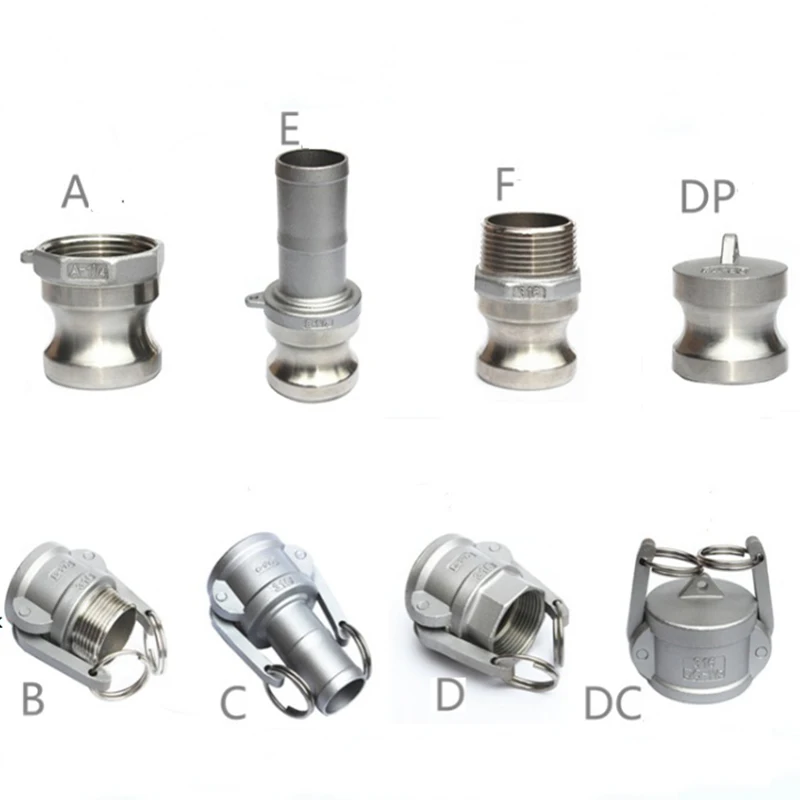 Соединения Camlock 1/2-4 дюйма, фитинги Camlock, шланг для домашнего пивоварения, насосы, быстрый зазубренный адаптер, силиконовая прокладка из