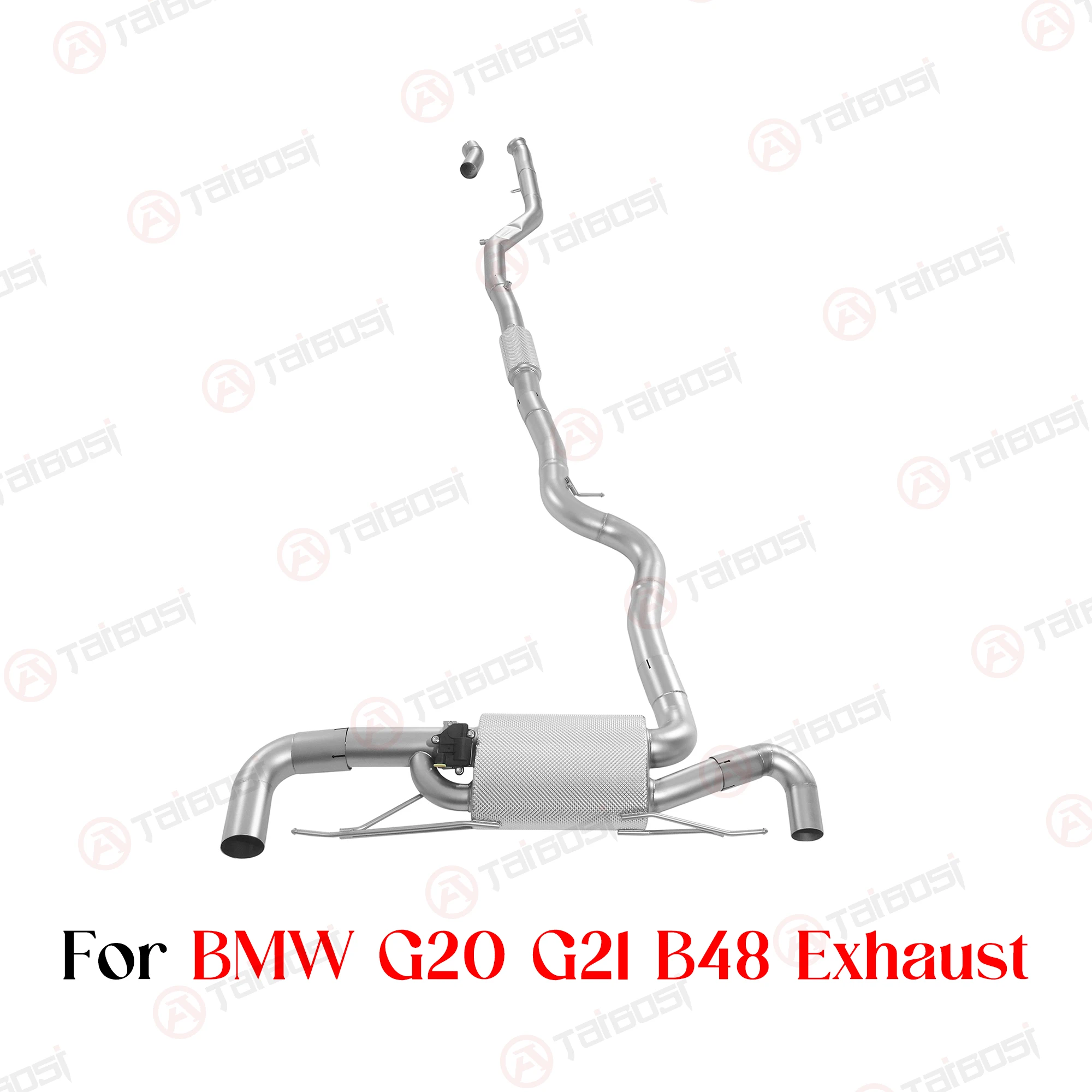 

Taibosi For BMW 320i 325i 330i 3Series G20 G21 B48 2.0T M Sport Car Exhaust Catback Escape System Pipe High Performance Muffler