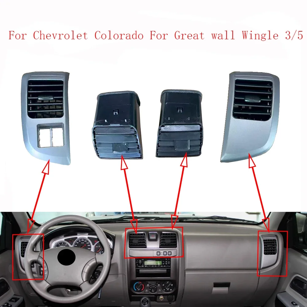 For Great Wall Wingle 3/5 Car Accessories Air Vent Outlet For Isuzu D-Max MU-X Rodeo Holden For Chevrolet Colorado