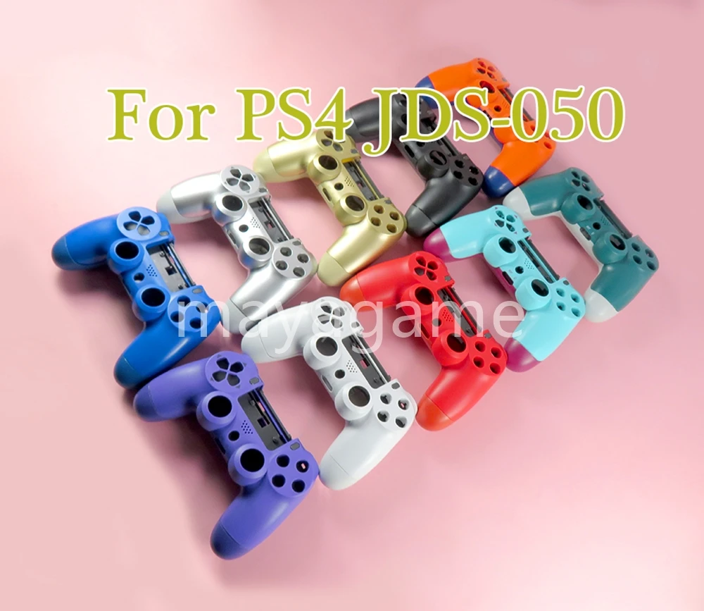 8sets For PS4 JDS-050 Housing Shell Case with Button for Playstation 4 Pro JDM-050 Inner Frame Controller Case