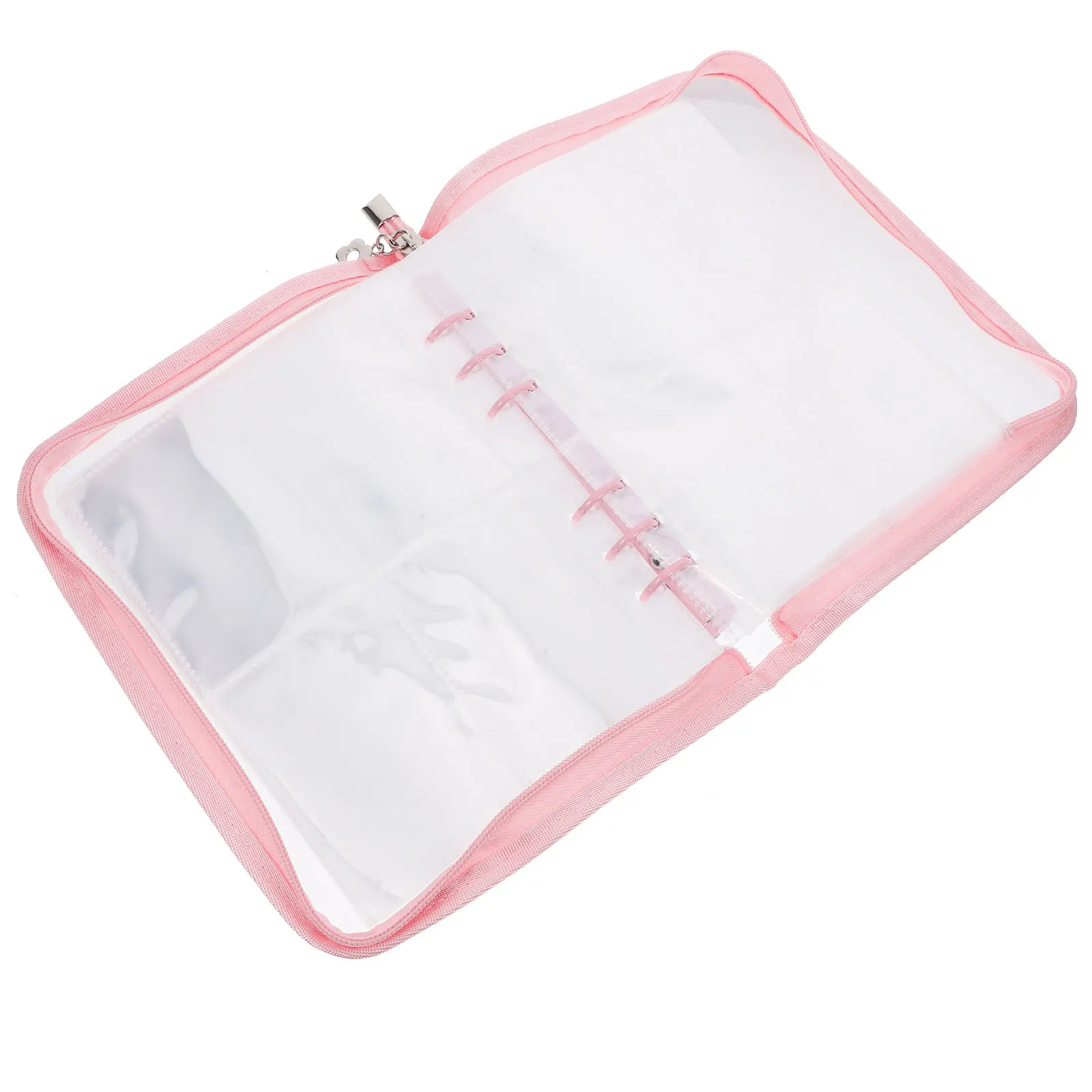 

Jewelry Storage Bag Organizer Book High Capacity Travel Case Earring for Necklace Small