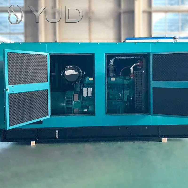 500KVA Heavy Duty Soundproof Generator Parallel Capability for Heavy Industry