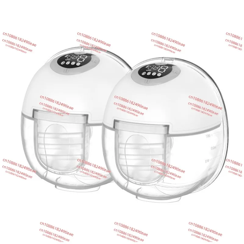 مضخة الثدي التي يمكن ارتداؤها كتم الصوت S32 BPA الحرة شاشة LCD فائقة القوة Drahtlost tragbare بلوتوث Tragbare Milchpumpe #5