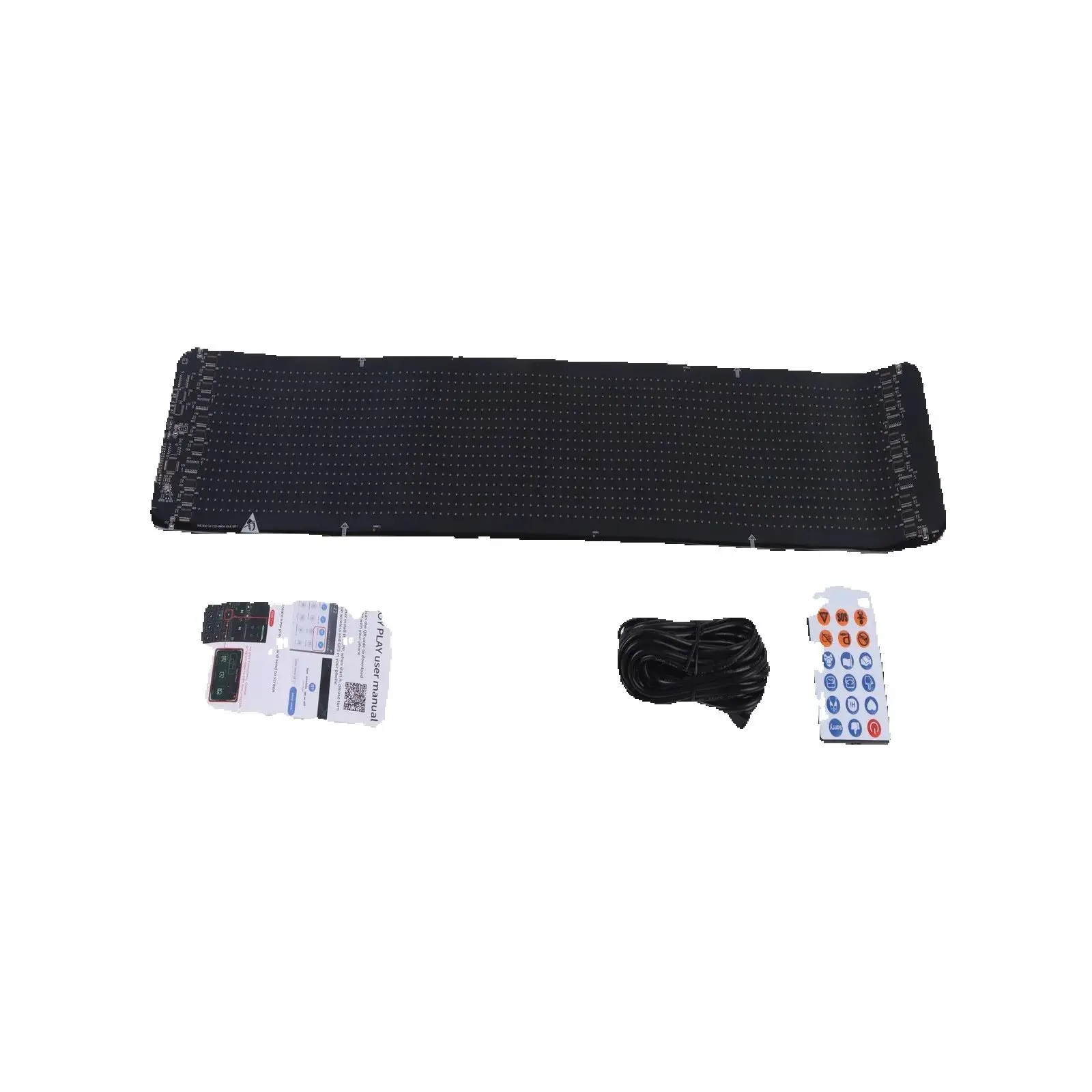 Flexible LED Pixel Screen 16x96 Pixels DIY Message Board FOR Automotive Use