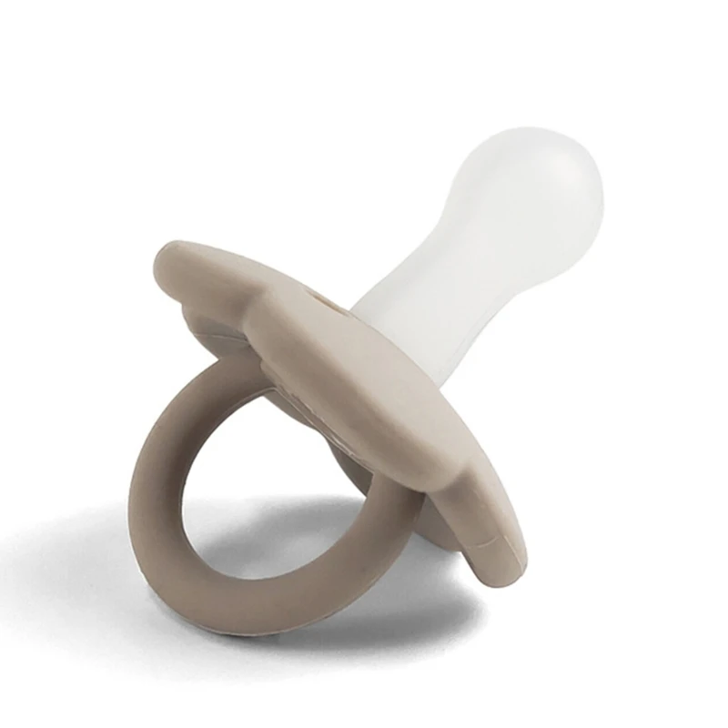 Sucette en silicone de qualité alimentaire pour bébé, jouet, cadeau de douche, nouveau-né, garçon, fille, 0 à 6 mois