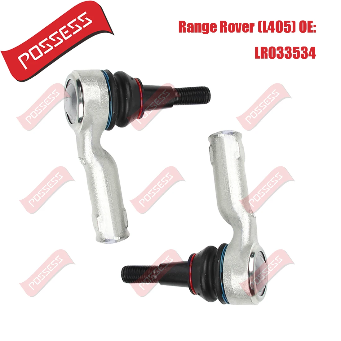 

A Pair of Front Axle Outer Steering Tie Rod Ends Ball Joint For Land Rover Range Rover L405 Hybrid Range Rover Sport L494,L=R