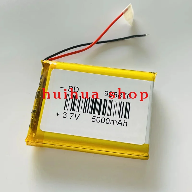 

Новый 3,7 В 925870 5000 мАч для мобильного блока питания, перезаряжаемая литиевая батарея