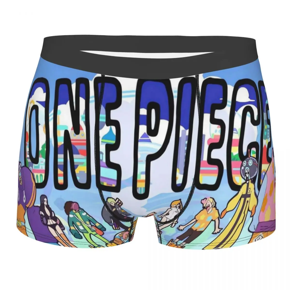 Luffy Zoro Tony Chopper Anime Boxers Novelty Gift For Men Funny Underwear one piece Boxer Shorts