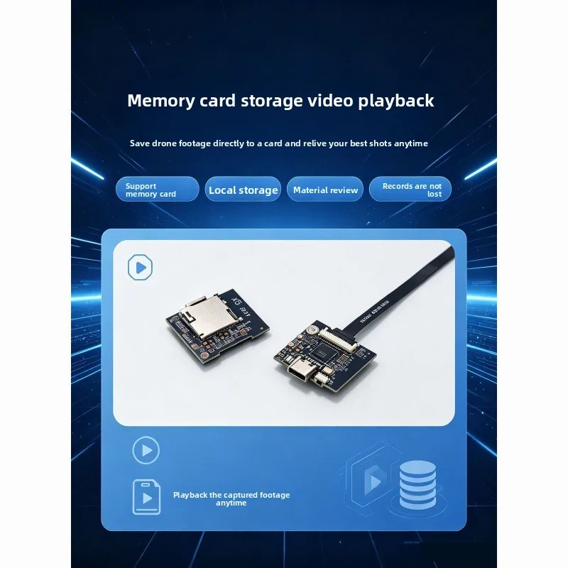 New wireless WiFi camera module 110-degree wide-angle remote wifi transmission technology model aircraft module car model