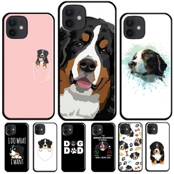 Bernese Mountain Dog Phone Case For iPhone 16 15 12 11 14 Pro Max 13 Mini Plus XR X XS Max Back Cover