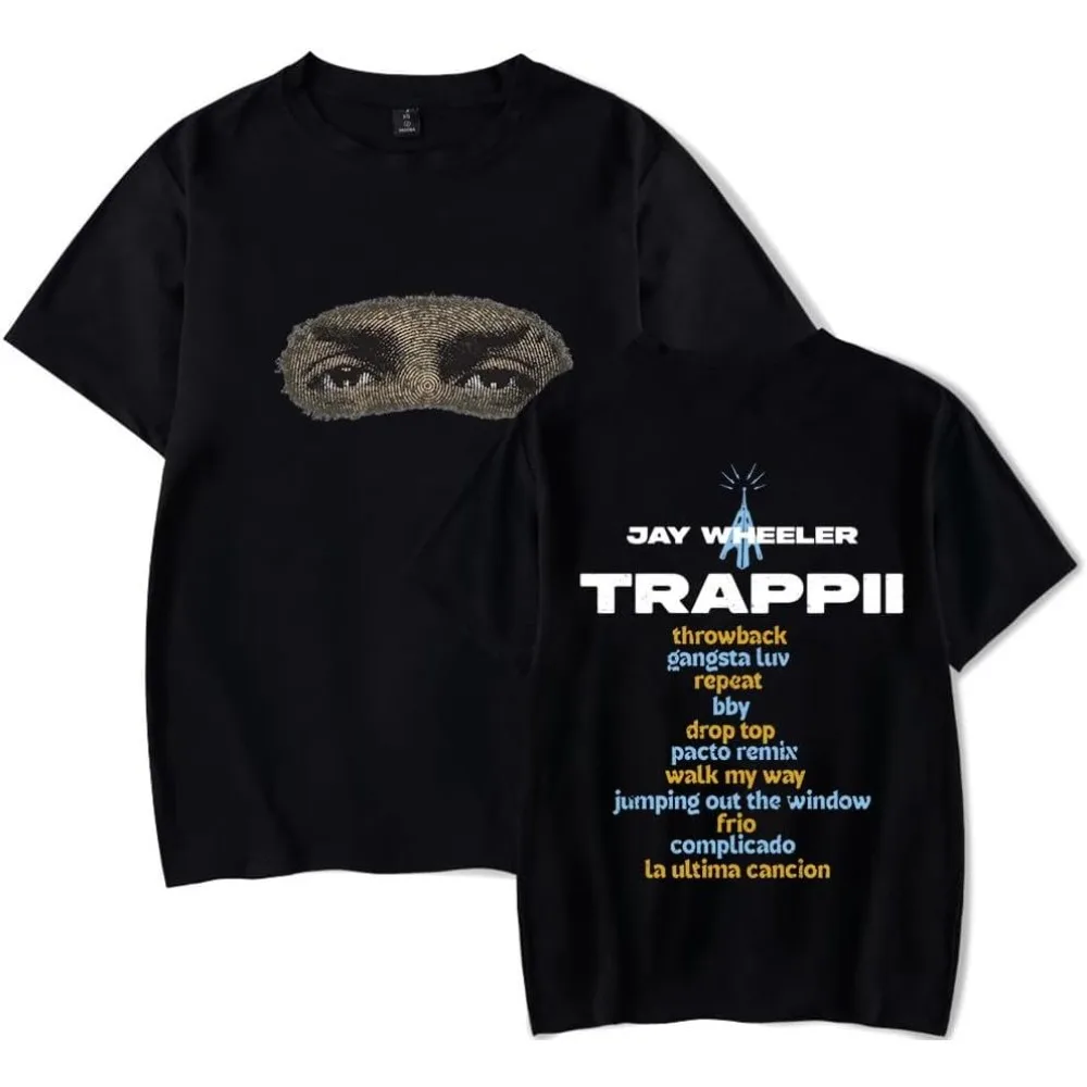 Jay Wheeler TRAPPii Vision Merch T-Shirt Unisex Short Sleeved T Shirt Casual Tee