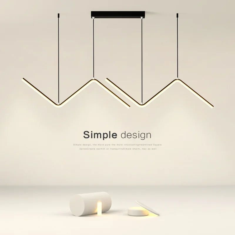 

Modern LED Pendant Light Long Line Pendant Light For Restaurant Study Kitchen Office Coffee Home Decoration Luxury