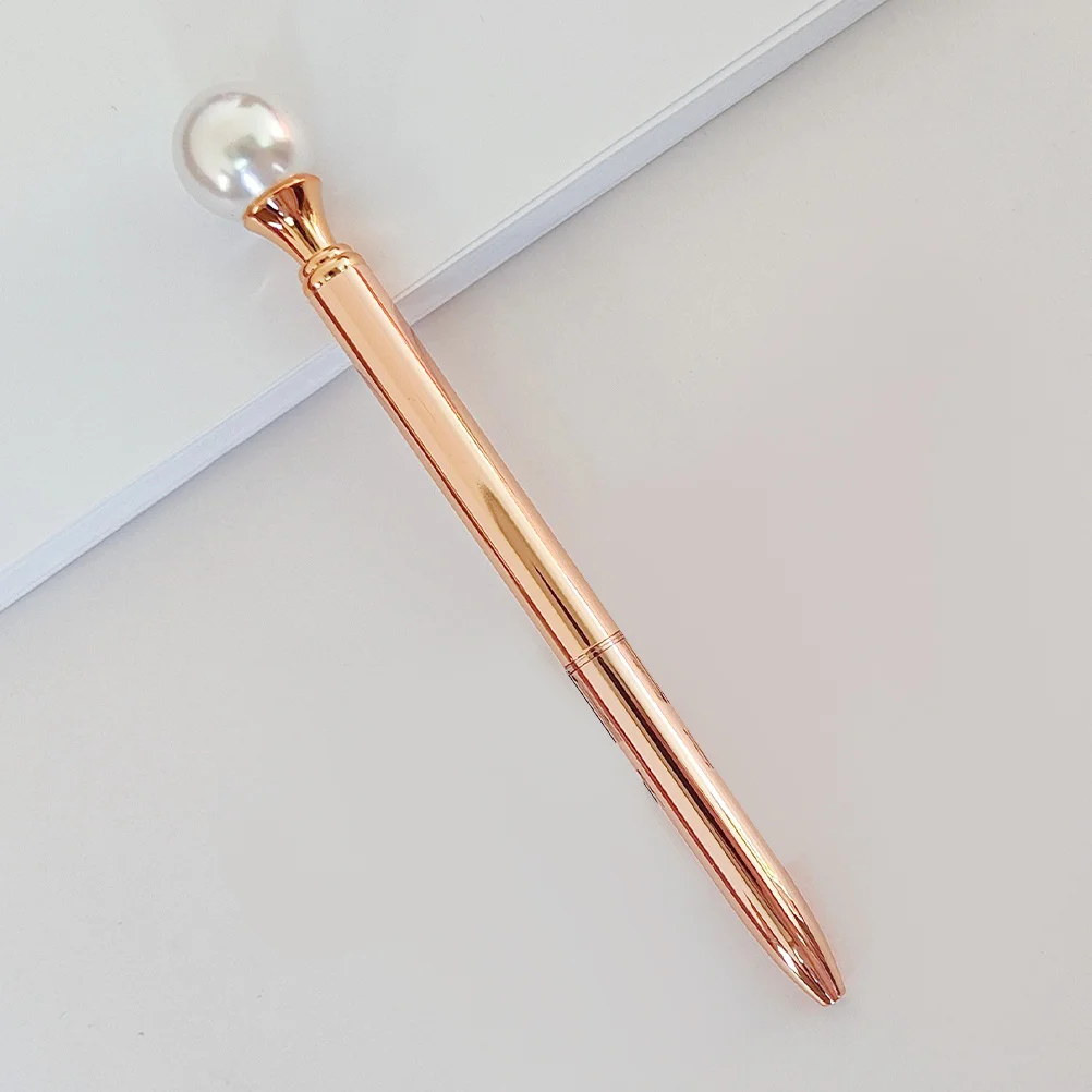 

5Pcs Fancy Metal Ballpoint Pens Decorative Accessories Ergonomic Writing Pen Office Work Drawing Journal Supplies