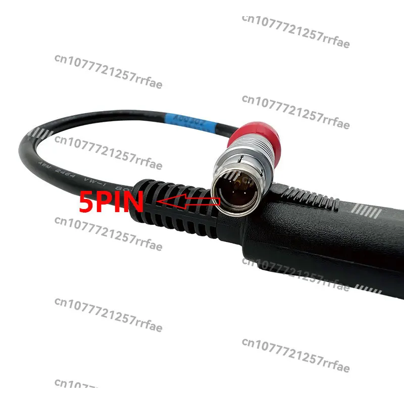 كابل أسود A00302 كابل بيانات المحطة الإجمالية 5P33cm #5