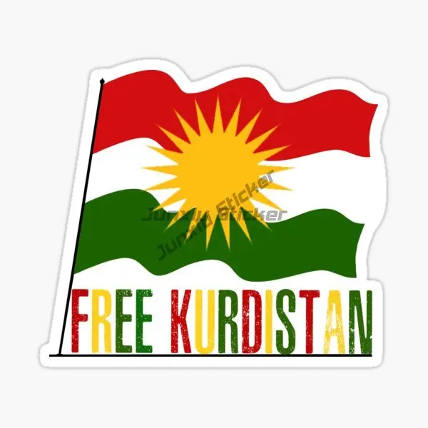 

KURDISTAN Vinyl Car Sticker Phone Laptop Water Bottle Creative Decor Decal KK