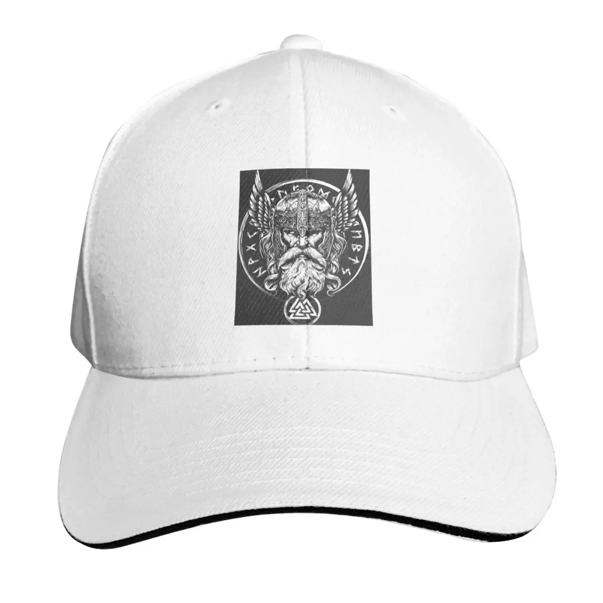 Nordic Viking Scandinavn Odin Symbol Cap Fashion Casual Baseball Caps Adjustable Hat Hip Hop Summer Unisex Baseball Hats