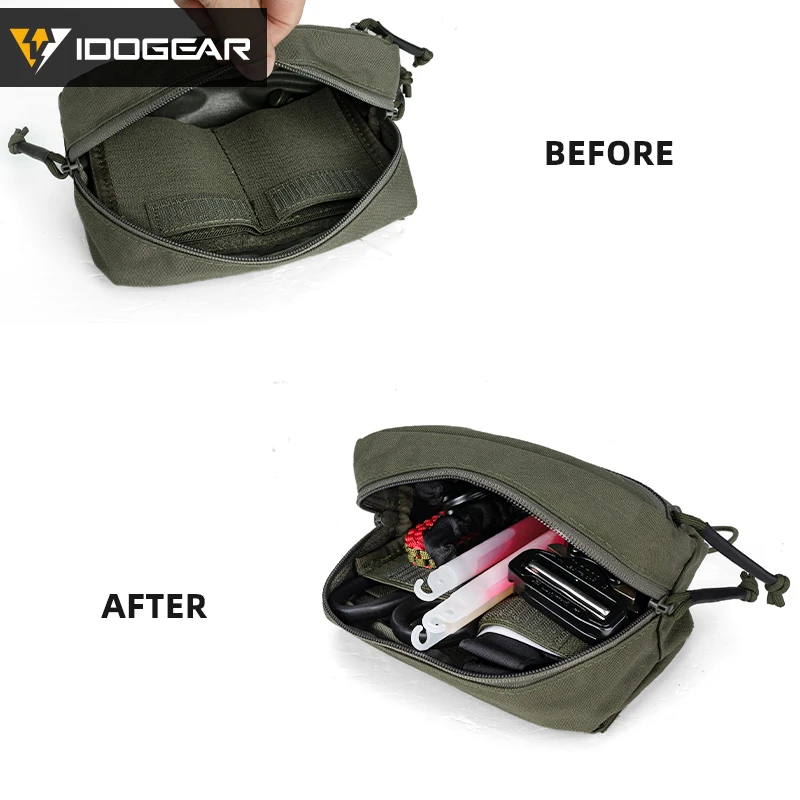 IDOGEAR Tactical SACK Drop Pouch Dump Pouch Abdominal Carrying Tool Pack Hunting 3317-C
